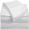 400 Thread Count Luxury California King Size, Egyptian Cotton 1 Pc Flat Sheet 100% Egyptian Cotton Premium Long Staple Color White Solid Pattern view 1