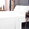 400 Thread Count Luxury California King Size, Egyptian Cotton 1 Pc Flat Sheet 100% Egyptian Cotton Premium Long Staple Color White Solid Pattern view 2