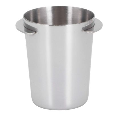 Dosing Cup, 54mm Coffee Bean Dosing Cup Stainless Steel Dosing Cup with Handle Coffee Dosing Cup Mug for Milk Tea Shops, Homes, Coffee Shops, Coffee Lovers