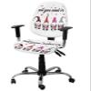 EwdeWwo Office Chair Cover, Valentine's Day Heart Dwarf All You Need is Love Universal Rotating Chair Slipcover Protective & Stretchable Chair Seat Cover for Desk Computer Chair view 1