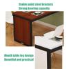 BAHOJAS Wall Mounted Folding Table - Space Saver Wall Desk - Fold Out Kitchen Dining Table, Invisible Bar Desk & Computer Workbench, Wall Mounted Folding Table for Home Office view 4