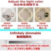 Modern Frameless Bathroom Mirror With LED Lights, Wall Mounted Decorative Mirror, Smart Touch Cosmetic Mirror, Stylish Clover Shape, HD, Explosion Proof, 3 Colour Lights, Dimmable ( Size : 60cm ) view 2