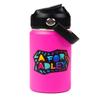 A FOR ADLEY Merch Official Product Adley's Super Cold and Colorful Neon Rainbow Water Bottles For Fun, School, Travel or Anytime You Would Want a Cold Drink (Neon Pink) view 2