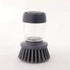 NEKSUN Lazy Fabulous Pot Cleaning Tool Press Cleaning and Adding Liquid Dish Brush Kitchen Household Sponge Cleaning Dish Brush - view 1