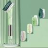 Dosing Pot Brush with Base Set Home Kitchen Lazy Cleaning Brush Long Handle Press Automatic Dosing Dishwashing Brush view 4