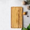 BambooMN Rectangular Nested Bamboo Serving Tray - Tiger Stripe - 17 x 9 x 0.75 view 2