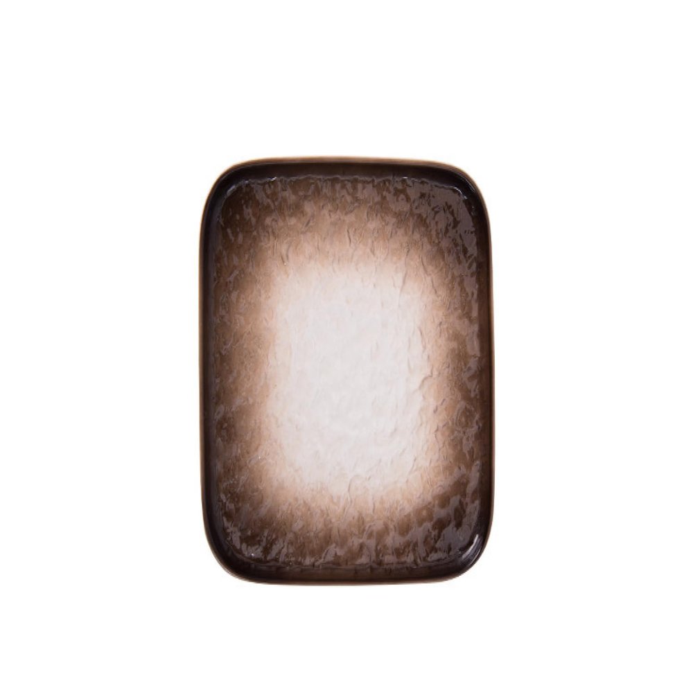 aypet Stone Pattern Ceramic Square Plate, Breakfast Plate, Tableware, Steak, Flat Plate, Dim Sum, Salad, Western Plate