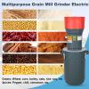 DETODDA 6.6 Gallons Corn Grinder Mill, Dry Grain Mill Grinders Electric, Farm Home Wheat Grinder for Spice Rice Feed Flour Cereals, 7 Sizes Sieves (25L) view 2