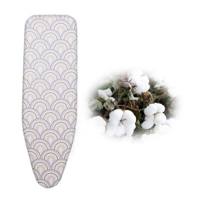 EMENAR Iron Board Covers with Padding 36x13in, Iron Board Cover Scorch and Stain Resistant, Standard Size Board Covers for Standard Ironing Boards (Color : A Style, Size : 110x35cm(43x14in))