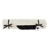 Bella Sleep + Spa Bathroom Rug 100% Cotton Plush Bath Mat, 30" W x 20" H, Heart view 3