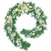Lisuun 9FT Wedding Arch Flower Garland, Handmade Wedding Table Decorations,Head Table Floral Decor for Noble and Charming Wedding Ceremony view 1