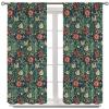 Vintage Plant Floral Windows Curtains,Rustic Bedroom Living Room Kitchen Window Window Treatments Drapes 42x63in view 1