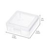novelinks Plastic Clear Storage Containers for Organizing, Craft Storage Organizers and Stackable Storage Bins with Lids for Pencil Box, Bead, Cookie Cutter, Board Game (12 Pack Small) view 3