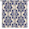 Vintage Style Window Curtains,Rustic Floral Botanical Patterns for Bedroom Living Room Kitchen,Bohemian Ethnic Drapes 63x72in view 3
