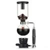 TEMKIN Cafetera Syphon Coffee Maker Japanese Style Vacuum Glass Siphon Pot Percolators 3-5 Cups Glass Tabletop Siphon Coffee Maker for Coffee or Tea Teapots (Size : 3 Cups) view 1