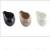 ZARUX Milk Frothing Pitchers Ceramics Cream Pitcher Milk Jug 100ml Coffee Set Kit Small Milk Cup Suitable for Home Use Multifunctional Sauce Pitcher (Color : Beige) view 4