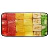 bisibuy Sliced Fruits Kitchen Rugs and Mats Pineapple Watermelon Absorbent Kitchen Matt Non-Skid Comfortable Decorative Rugs Mat for Floor Home Office Sink Bathroom Farmhouse Decor 39x20 in view 3
