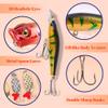 Advent Calendar Fishing Christmas Countdown - 24 Days Fishing Lures Set for Fisher Adult Men Teen Boys - 2025 Xmas Surprise Gift view 3