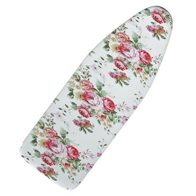 KADEUX Cotton Iron Board Replacement Cover, Printed Iron Board Cover Replacement Ironing Board Cover, 3512in 3913in 4313in 4715in (Color : Peony, Size : 110x34cm(43x13in))