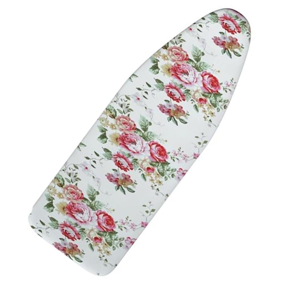 KADEUX Cotton Iron Board Replacement Cover, Printed Iron Board Cover Replacement Ironing Board Cover, 3512in 3913in 4313in 4715in (Color : Peony, Size : 110x34cm(43x13in))
