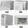 Air Conditioner Cover for Outside Units, AC Covers for Central Outdoor Indoor, Furniture Unit (96x40x70cm / 37.8x15.7x27.6in) view 2