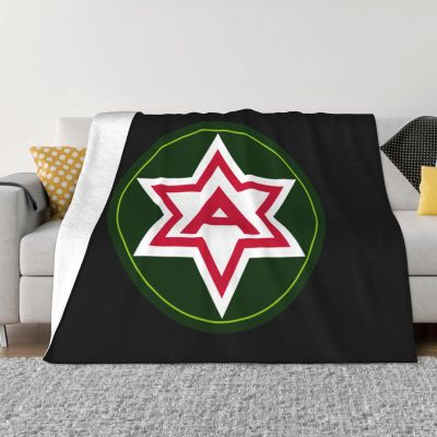 US 6th Fort Ord Cozy Up with Our Ultra-Soft Fleece Blanket - Perfect for Home and Travel 60"x50"