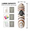 Boho Pattern Grocery Bags Holder and Organizer, Wall Mount Plastic Bags Storage Container Dispenser, Kitchen Gifts For Women Family Grandma Mom (H-26) view 2