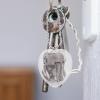 Didiseaon Box Retro Decor Hanging Ornament Pendant Bag Ornament Craft Child Key Iron Package Decoration view 2