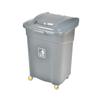 Valcla Trash Can Plastic Trash Can with Wheels, Outdoor/Indoor Trash Can with Lid Trash Can Outdoor Trash Can Trash Recycling Bin for Indoor Outdoor or Commercial Use view 1