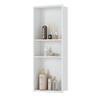 Neodrain 12X30 in Shower Niche, 3 Layers White Wall Niche Tile Ready NO Tile Needed Stainless Steel Recessed Niches for Shower Wall Bathroom Storage view 1