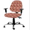 Christmas Office Chair Cover Stretchable Computer Chair Seat Cover Backrest Slipcovers, Red Xmsa Forest Tree Cartoon Winter Snowflake Stretchable Rotating Desk Chair Seat Cushion Split Protectors view 1