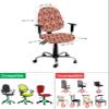 Christmas Office Chair Cover Stretchable Computer Chair Seat Cover Backrest Slipcovers, Red Xmsa Forest Tree Cartoon Winter Snowflake Stretchable Rotating Desk Chair Seat Cushion Split Protectors view 4