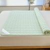 XHHBS Waterproof Mattress Topper Mattress Protector Quilted Bed Topper Soft Texture Mattress Encasement Pad Soft Mattress Pad Cover with Elastic Straps (Color : Green, Size : 180x200cm(71x79inch)) view 4