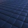 LMXSHJI Fitted Sheet Quilted Layer Crystal Velvet Fabric Mattress Protector Cover Non-Slip Elastic Band Fixation Single Double (Color : Navy Blue, Size : 200x220cm+28cm) view 4