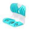 Waist Back Support Seat Pillow, Waist Back Support Chair Memory Sponge with Correct Sitting Posture Comfortable for Office (Green) view 2