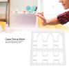 Gavigain Fond Cake Fence Printing Cutting Mold,DIY Cake Border Decorating Baking Tool Mould view 2