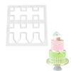 Gavigain Fond Cake Fence Printing Cutting Mold,DIY Cake Border Decorating Baking Tool Mould view 3