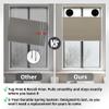 BERISSA Top Down Bottom Up Cordless Cellular Shades No Tools No Drill Blinds for Windows Shades for Indoor Windows Easy to Install,57" W x 72" H ?100% Blackout Dark Brown view 2