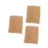 JOINPAYA 3pcs Old Style Linen Storage Bags Breathable Woven Food Sacks for Potatoes Nuts and Vegetables Reusable Flood Control Bags for Home and Garden view 1