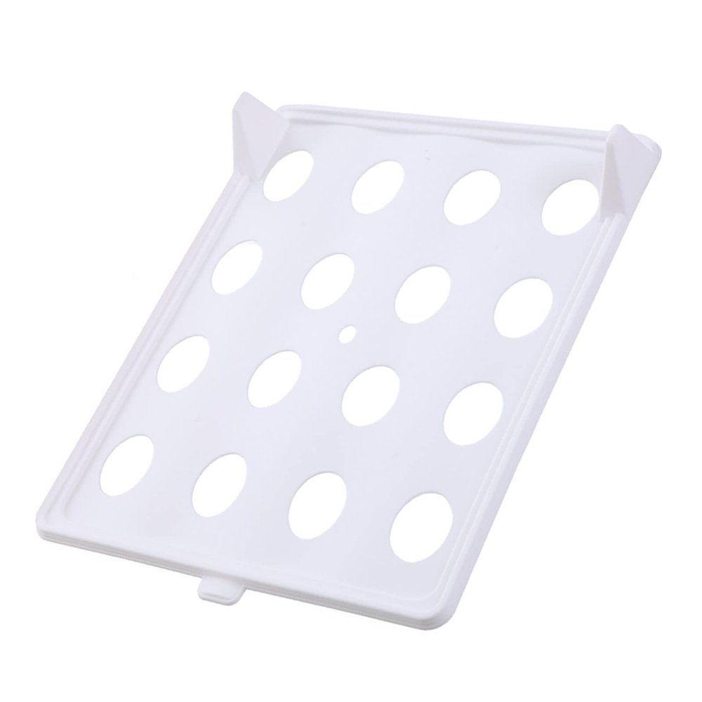 Laundry Folding Board, Surface Sturdy and Wear Resistant Simple Operation Clothes Organizer Tray Save Space for Clothes Storage (White)