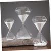 FELTECHELECTR Creative Decorative Sand Timer for Adornment High Borosilicate Stylish Desktop for Room Decoration and Boys and Girls Toys view 4