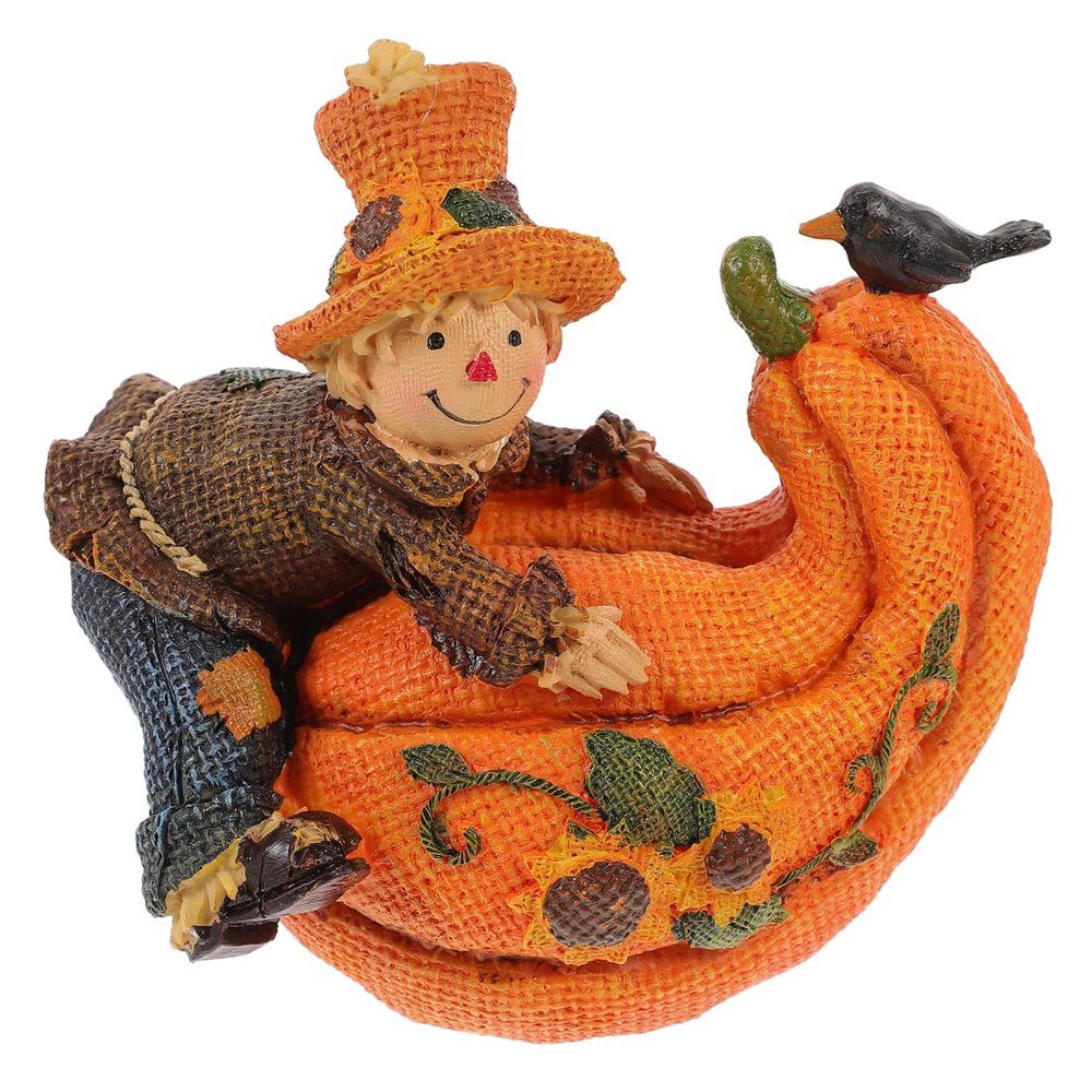Artibetter Pumpkin Candlesticks Candle Holders Decor Candle Stand Hotel Candlestick Pumpkin Holder Desktop Holder Halloween Resin Vertical Tealight