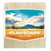 Flagstaff Arizona Design A Souvenir Wooden 2" x 3" Fridge Magnet 4-Pack view 1