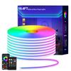EUGOBRTEN LED Neon Rope Lights,RGB Neon Light Strip,Flexible Waterproof LED Strip, Silicone Neon Lights for Kitchen Bedroom Indoor Outdoor Decoration (5M) view 1