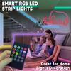 EUGOBRTEN LED Neon Rope Lights,RGB Neon Light Strip,Flexible Waterproof LED Strip, Silicone Neon Lights for Kitchen Bedroom Indoor Outdoor Decoration (5M) view 4