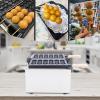 6 Grids Bubble Mold Waffle Maker, Commercial Electric Waffle Baker, Nonstick Waffle Maker Machine Stainless Steel, Kitchen Baker Waffle Bake Tool with Time & Temp. Control view 3