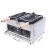 6 Grids Bubble Mold Waffle Maker, Commercial Electric Waffle Baker, Nonstick Waffle Maker Machine Stainless Steel, Kitchen Baker Waffle Bake Tool with Time & Temp. Control view 4
