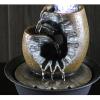 HEXEH Tabletop Fountains Simple Indoor Water Fountain Living Room Study Desktop Decoration Feng Shui Ball Office Feng Shui Wheel Decorations Desktop Water Fountain view 4
