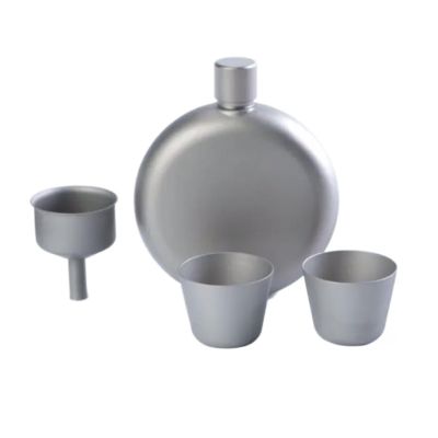 COmaam Portable Small Flasks Flasks for Liquor for Men 304 Stainless Steel Flasks Travel Camping Bar Tools 150ML
