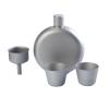 COmaam Portable Small Flasks Flasks for Liquor for Men 304 Stainless Steel Flasks Travel Camping Bar Tools 150ML view 1
